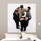 High Angle Men Praying Wall Mural