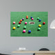 Scattered Golf Balls Wall Mural