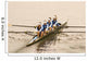 women's rowing team Wall Mural