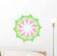 Colorful Mandala Flower Wall Decal