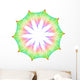 Colorful Mandala Flower Wall Decal