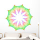 Colorful Mandala Flower Wall Decal