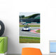 Racing Car at the Track Wall Mural