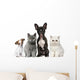 Group of Dogs and Cats Wall Decal