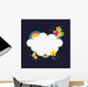 Starburst Rainbow Cloud Banner