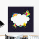 Starburst Rainbow Cloud Banner