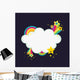 Starburst Rainbow Cloud Banner