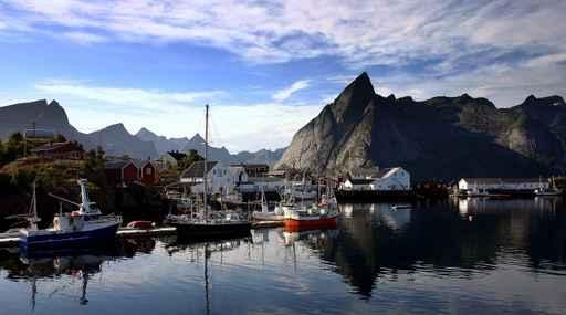 Lofoten Hamnoy Wall Decal