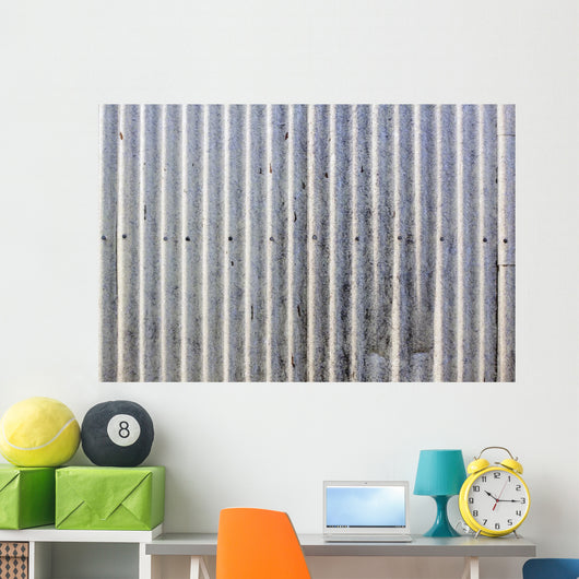 Industrial Old Metal Wall