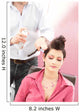 hairstyle salon Wall Mural