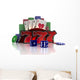 Casino Concept with cards, chips and dice Wall Decal