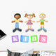 Children Wall Decal Sticker Set