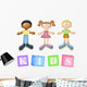 Children Wall Decal Sticker Set