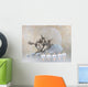 Still life with candles and twigs Wall Mural