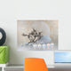 Still life with candles and twigs Wall Mural