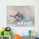 Still life with candles and twigs Wall Mural