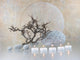 Still life with candles and twigs Wall Mural