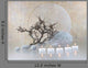 Still life with candles and twigs Wall Mural