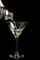 Pouring Martini Cocktail