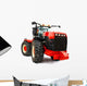 Red Tractor Wall Decal