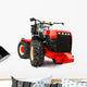 Red Tractor Wall Decal
