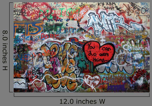 John Lennon Wall in Prague Wall Mural
