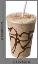 Chocolate Milk Shake Wall Decal