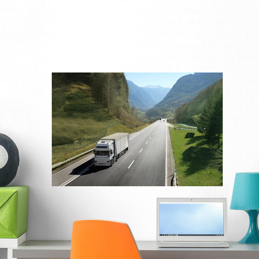 Industrial Transportation Wall Mural