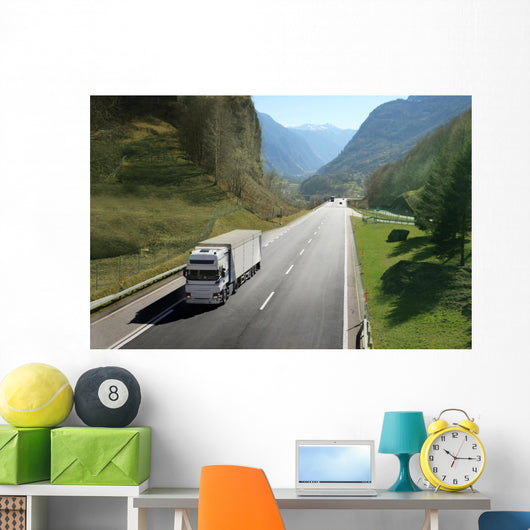 Industrial Transportation Wall Mural
