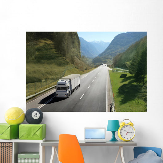 Industrial Transportation Wall Mural