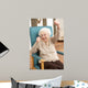 Senior Woman Celebrating Chair