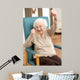 Senior Woman Celebrating Chair
