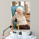 Senior Woman Celebrating Chair