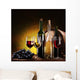 Still Life With Wine Bottles Wall Mural