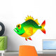 funny fish Wall Decal