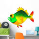 funny fish Wall Decal