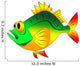 funny fish Wall Decal