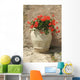 Retro Style Terracotta Pot Wall Mural