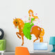 Princess Riding Horse Spring