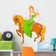 Princess Riding Horse Spring