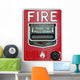 Fire Alarm Wall Decal