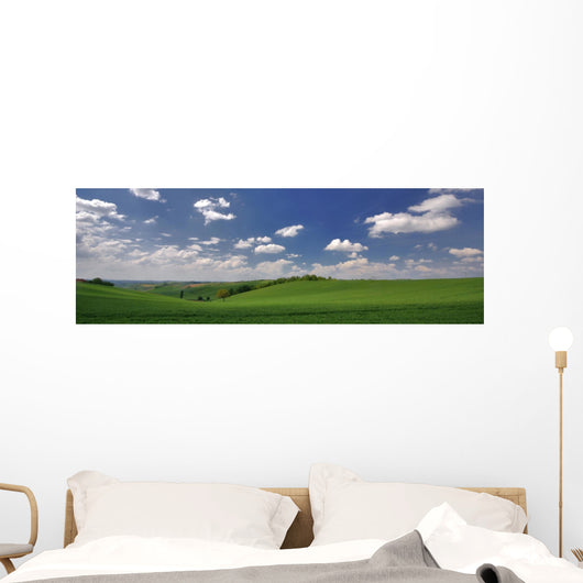 panorama de printemps Wall Mural