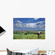 vaches et nature Wall Mural