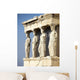 Caryatides Erechteion Temple Acropolis Wall Decal