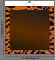 Tiger Print Frame