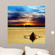 Couple Boat against Beautiful