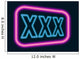 xxx neon  sign Wall Mural