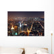 New York City Manhattan Panorama Aerial View Wall Mural