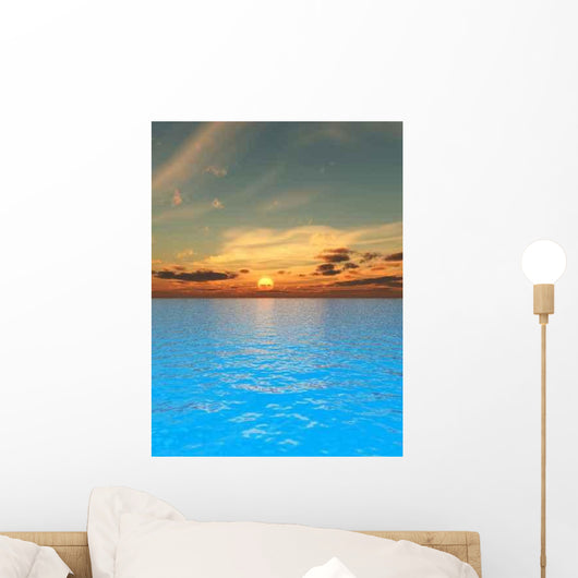 Deep Sunset2 Wall Decal