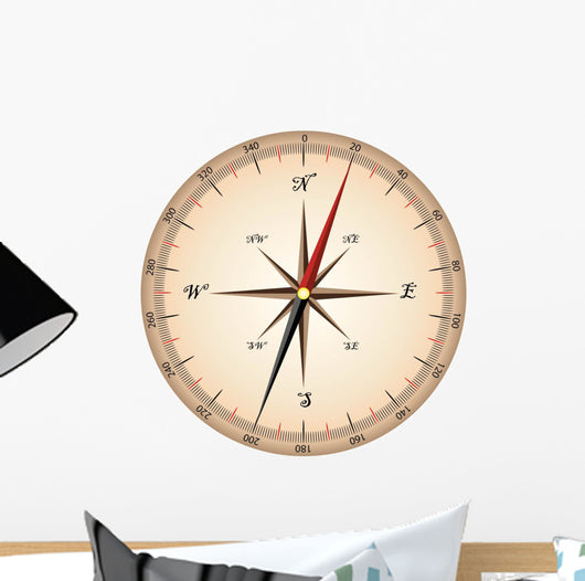 Vector Brown Compass